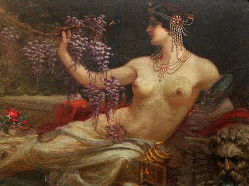 1867-Giuseppe Mazzei - Cleopatra - Museo civico Giovanni Fattori